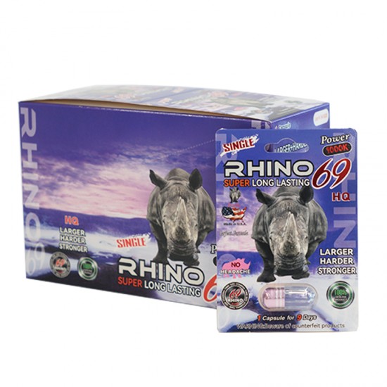 Rhino | Power 69 1000K Single 20 Pills Pack